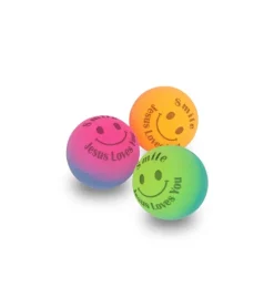 3 stk Hoppebolde: Jesus loves you