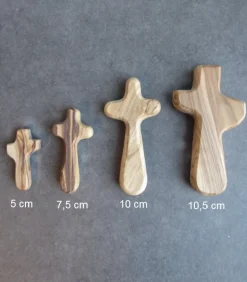 25 stk Lommekors i Oliventræ – 5 cm