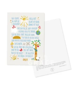 A5 Kort: Vor Fader, Pakke med 20 stk