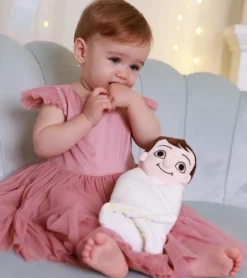 Baby Jesus-Bamse med tæppe