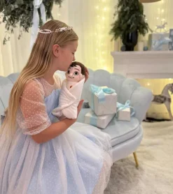 Baby Jesus-Bamse med tæppe