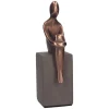 Bronze figur, Ro, 21 cm