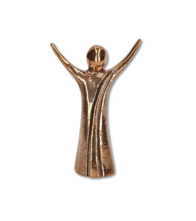 Bronzefigur, Lykke, 4 cm