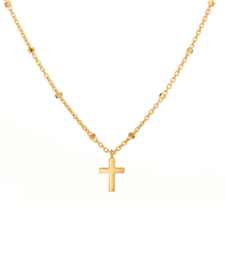 By Gabay, Halskæde med lille kors, guld