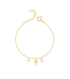 By Gabay, Skytsengel armbånd guld