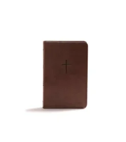 CSB Bible, Compact, brown