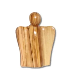 Engel i oliventræ, 7 cm