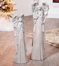 Engel med bedende hænder, 56 cm