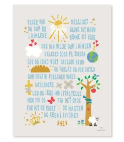 Fadervor-Plakat af Josephine Blay