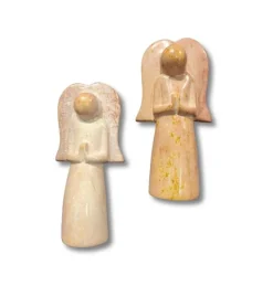 Fedtsten, Lille Engel bedende, 8 cm