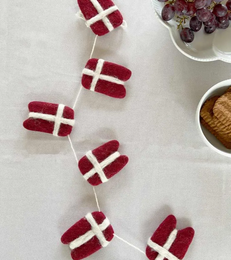 Flag Guirlande, Filt – Gry & Sif