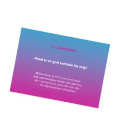 Frirum – samtalekort