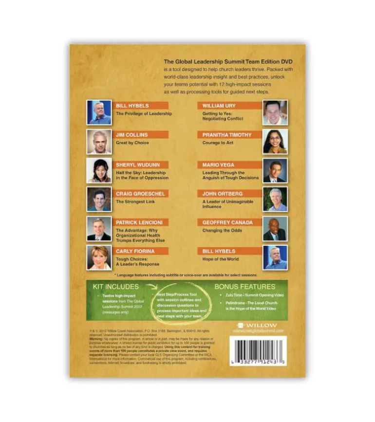 Global Leadership Summit 2012 DVD
