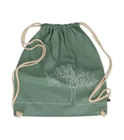 Grøn gymnastiktaske: Livets træ