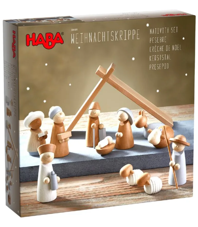 HABA, Krybbespil med 12 dele