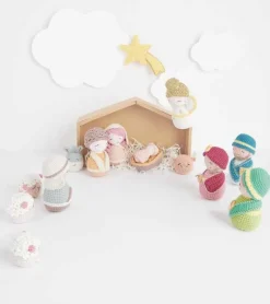 Hækle Garn til Julekrybbe, Ricorumi Sæt med 20 nøgler