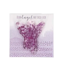 Hånd glas engel, Lilla