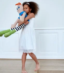 KAI dukke, blå, 100 cm