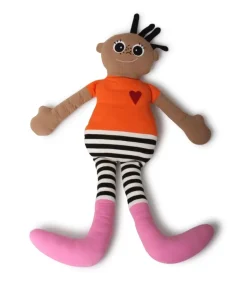 KAI dukke, orange, 100 cm