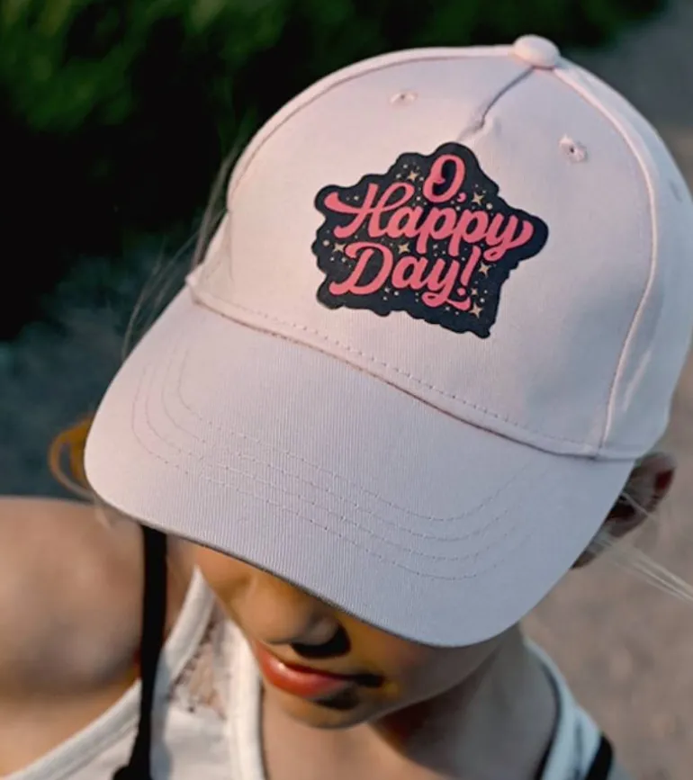 Kasket til barn, rosa: Oh Happy Day!