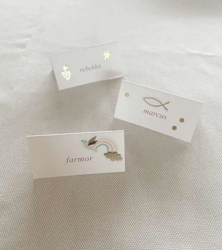 Klistermærke Sæt, Dåb og konfirmation