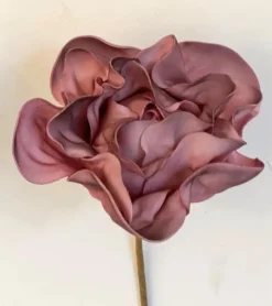 Kunstig blomst, Enkelt stilk, fucsia rød