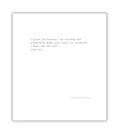 Kvadratisk Postkort: BABY