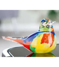 Multi farvet glasfugl