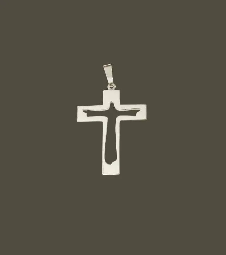Nådekorset, Sølv, model 1, Vedhæng