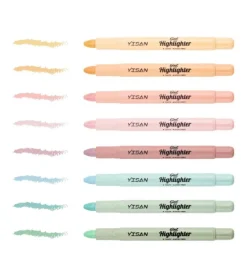 Pastel, Gel Highlighter til bibelen, 8 stk