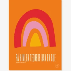 Plakat: PÅ HIMLEN TEGNEDE HAN EN BUE