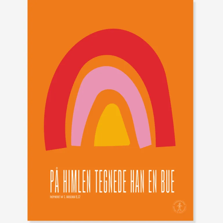 Plakat: PÅ HIMLEN TEGNEDE HAN EN BUE