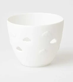 Poesi stage, Engel med måne, Hvidt porcelæn