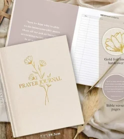 Prayer Journal, Creme