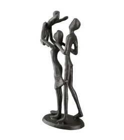 Skulptur, Familieglæde, 20 cm