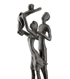 Skulptur, Familieglæde, 20 cm