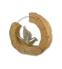 Skulptur, Fugl med spredte vinger, 19 cm