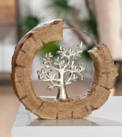 Skulptur, Livets træ, enkle grene, 19 cm