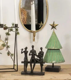 Skulptur, Musikanter på bænk