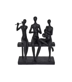 Skulptur, Musikanter på bænk