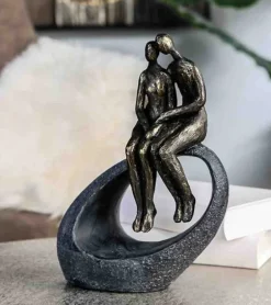 Skulptur, Skulptur Kærlighed og Nærhed, 27 cm