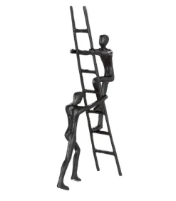 Skulptur: Teamwork, H 24 cm