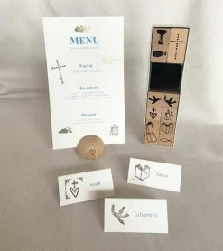 Stempel Sæt med Kristne motiver, 10 dele