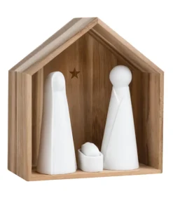 Stort krybbespil med stald