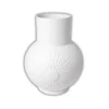 Vase, Kuglevase med sol, 22 cm