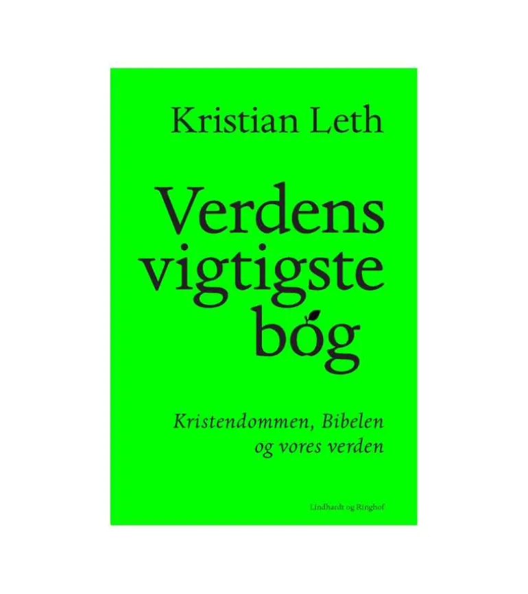 Verdens vigtigste bog af Kristian Leth