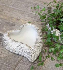 Vittel Skjuler hjerte med guldmønster